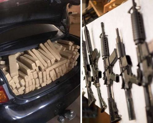 As operações são constantes em todo o estado para a retirada de armas e entorpecentes de circulação