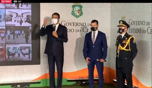 Solenidade virtual aconteceu na manhã de hoje no Palácio da Abolição, em Fortaleza