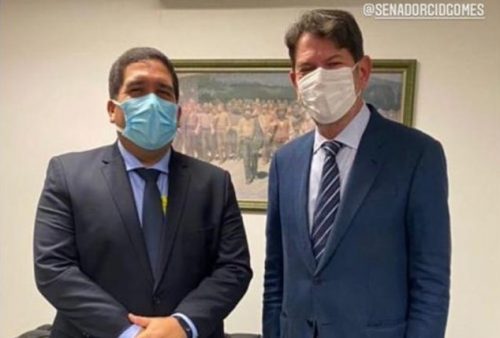 Bruno Figueiredo e Cid Gomes. (Foto: Reprodução/Instagram)