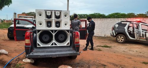 PM encerra festa em Brejo Santo com mais de 25 pessoas em chácara