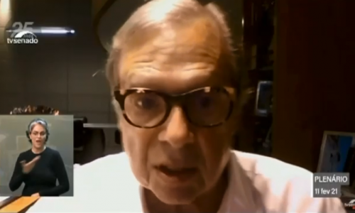 Tasso Jereissati em audiência com o ministro da Saúde