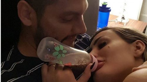 Andressa Urach toma mamadeira antes de dormir: ‘Relaxante’