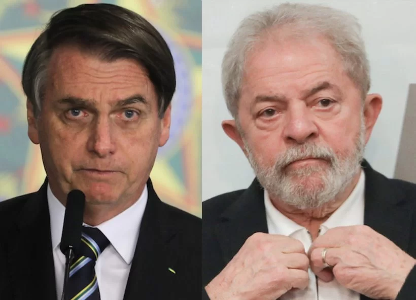 Pesquisa: brasileiro quer Lula na cadeia e Bolsonaro fora da Presidência