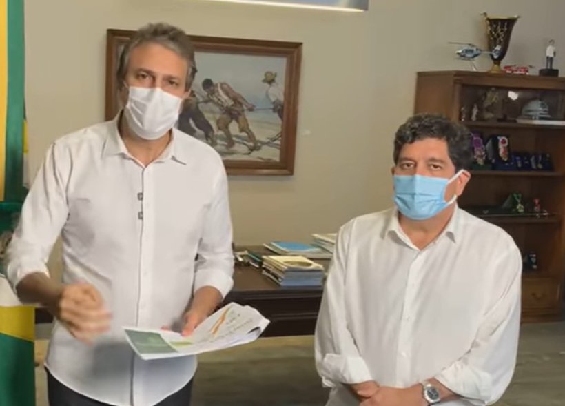 Camilo garante que mais de 800 cearenses com covid esperam por leitos de UTI