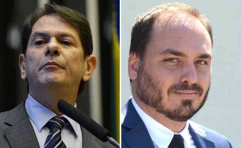 Cid e Carlos Bolsonaro batem boca nas redes sociais sobre crise em Brasília