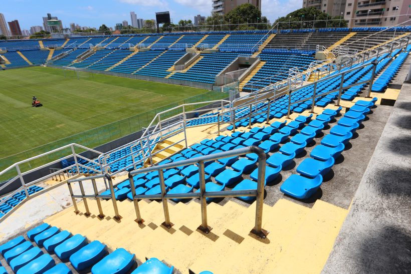 MP informa que 13 estádios cearenses não poderão receber jogos