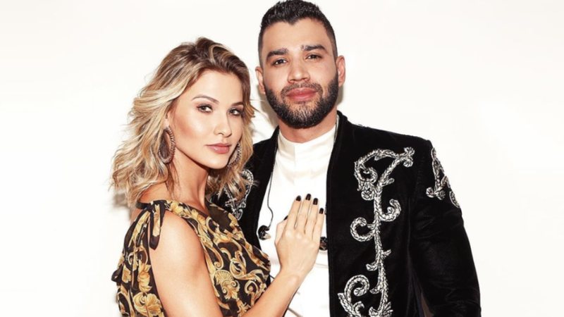 Gusttavo Lima e Andessa Suita passam fim de semana juntos em Angra dos Reis