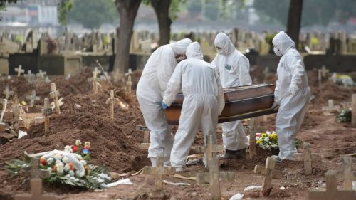 Brasil registra 2.286 mortes por Covid-19 em 24 horas e bate novo recorde