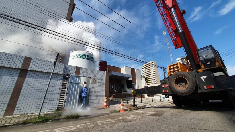 Hospital Estadual Leonardo Da Vinci dobra capacidade de oxigênio