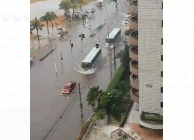 Obras do ex-prefeito Roberto Cláudio são reprovadas no teste na chuva