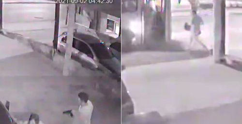 Vídeo mostra homem assaltando mulheres e fugindo em ônibus