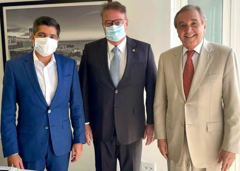 Presidente do DEM no Ceará esteve em Brasília discutindo fusão com PSL
