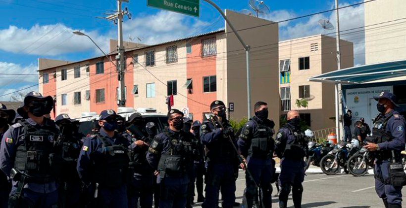 Forças de Segurança deflagram operação Domus em condomínio de Sobral