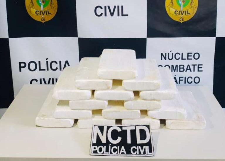 Polícia Civil apreende mais de 17kg de cocaína em ações na região do Cariri