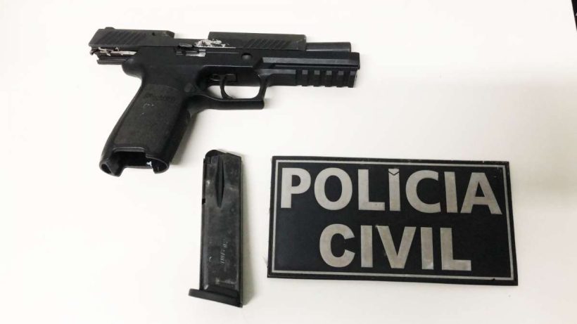 Polícia Civil localiza arma utilizada por escrivão que foi morto em Caucaia