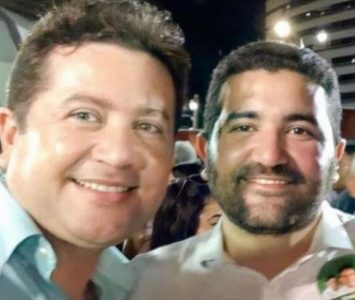 Jefferson Paes de Andrade (prefeito de Catarina de fato) e Thiago Paes de Andrade (prefeito de Catarina de direito)