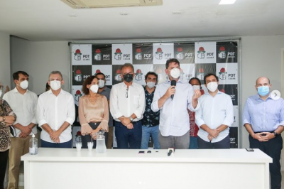 Reunião contou com a presença de lideranças do PDT. (Foto: reprodução/Instagram)