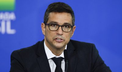 O presidente do Banco Central, Roberto Campos Neto, durante lançamento do Novo Marco de Garantias. (Foto: © Marcelo Camargo/Agência Brasil)