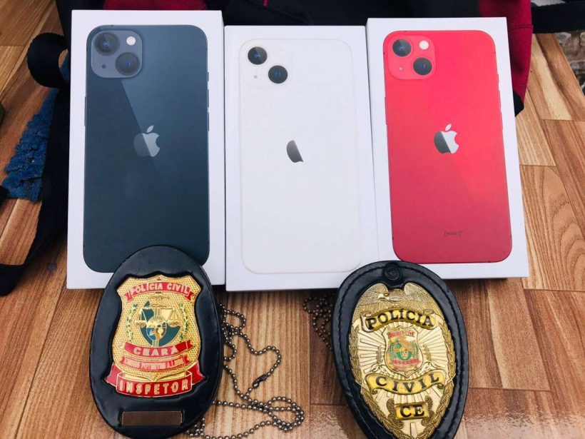 PC-CE recupera três de cinco celulares roubados em shopping no bairro Parangaba