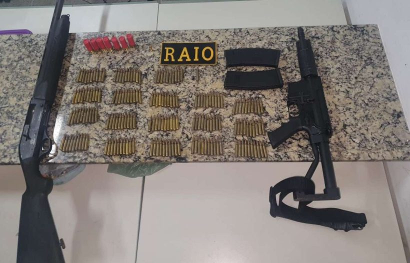 Mais de 50 armas e 938 munições são apreendidas durante feriado no Ceará