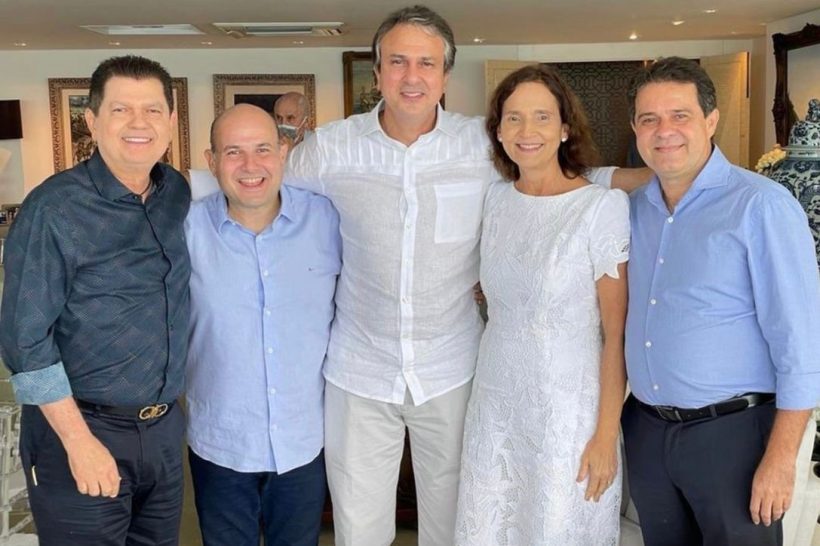 Camilo posta foto com os quatro pré-candidatos do PDT ao Abolição