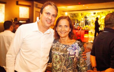 Camilo Santana e Izolda Cela