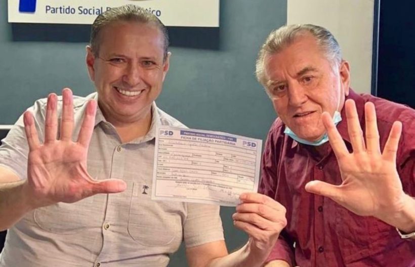 Lucílvio Girão se filia ao PSD com aval de Domingos Filho