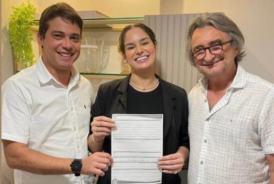 Júnior Mano, Pâmella Holanda e Acilon Gonçalves. (Foto: reprodução/Instagram)