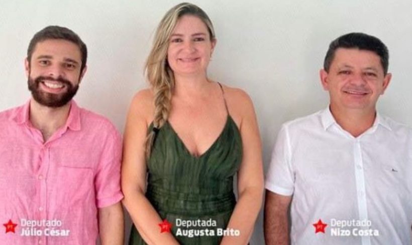 Três deputados estaduais deixam seus partidos e se filiam ao PT