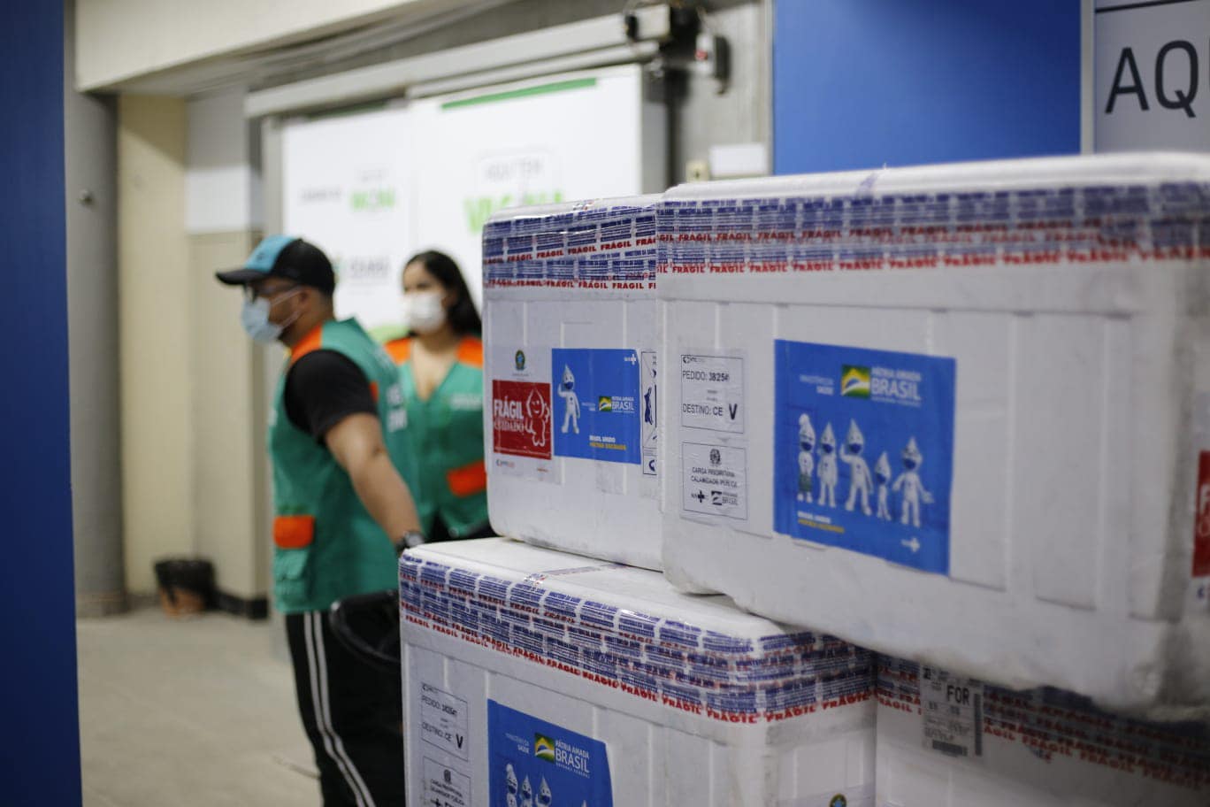 Estado do Ceará receberá mais 135 mil doses de vacinas contra a Covid da Janssen