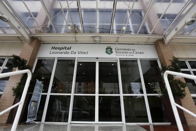 FACHADA DO HOSPITAL LEONARDO DA VINCI, ASSUMIDO PELO GOVERNO DO CEARA PARA COMBATE A PANDEMIA DO CORONAVIRUS QUE CAUSA A COVID19;SAUDE;HOSPITAIS;PANDEMIA;INFRAESTRUTURA HOSPITALAR; FOTOS © TATIANA FORTES/ GOV. DO CEARA