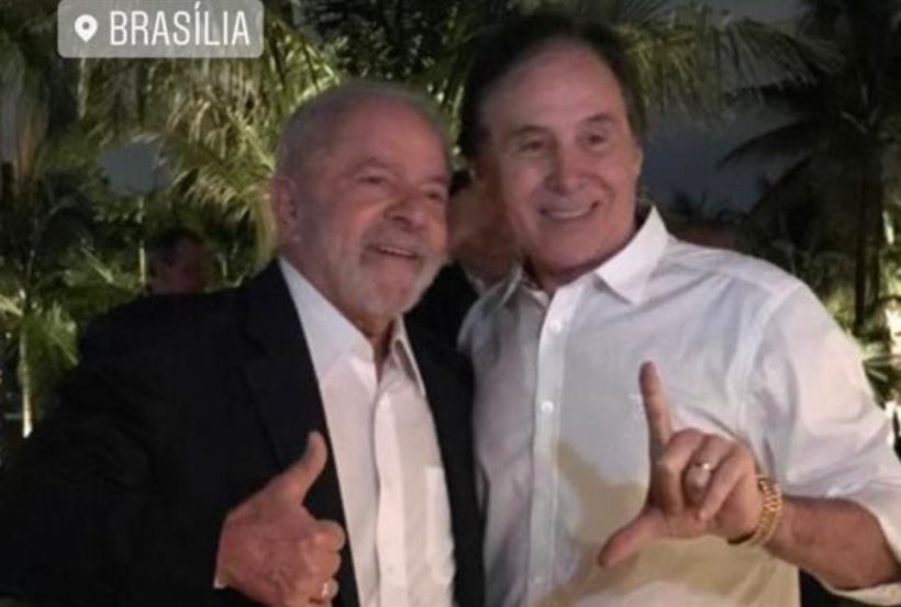 Lula e Eunício discutem sucessão ao Governo do Ceará durante jantar