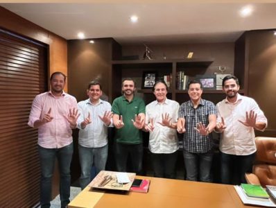 Eunício Oliveira se reuniu com parlamentares do MDB nesta sexta-feira (22). (Foto: reprodução)