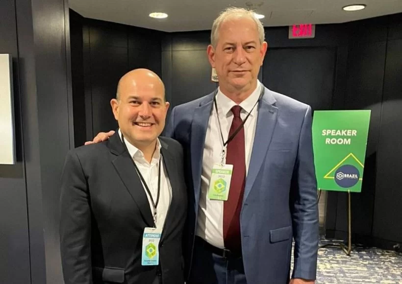 Roberto Cláudio acompanha Ciro nos Estados Unidos e cresce preferência como candidato do PDT ao Abolição