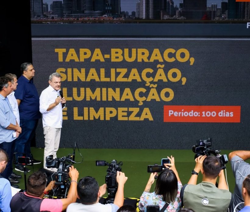 José Sarto promete restauração de vias na capital cearense em 100 dias