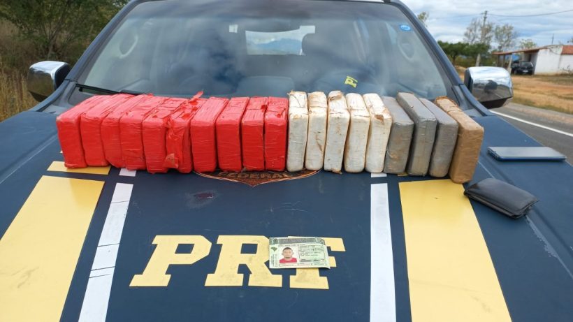 PRF apreende 41 quilos de cocaína avaliados em mais de R$ 7,3 milhões