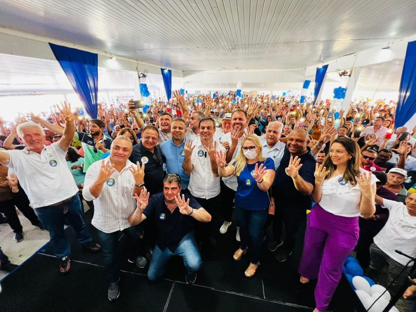 Capitão Wagner reúne multidão em Mombaça durante evento do União Brasil