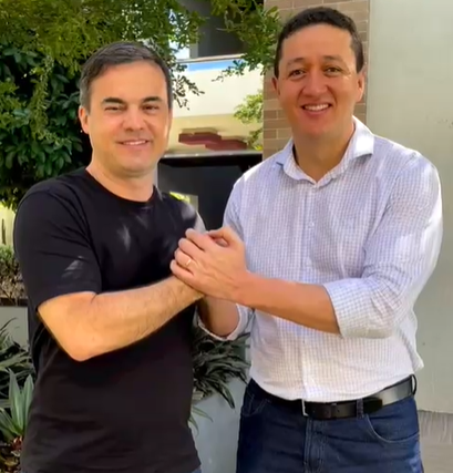 Prefeito de Juazeiro, Gledson Bezerra, declara apoio à candidatura de Capitão Wagner ao Governo do Ceará