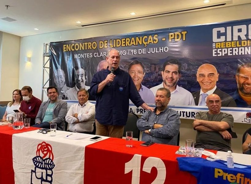 Ciro Gomes cumpre agenda de campanha em Fortaleza neste domingo
