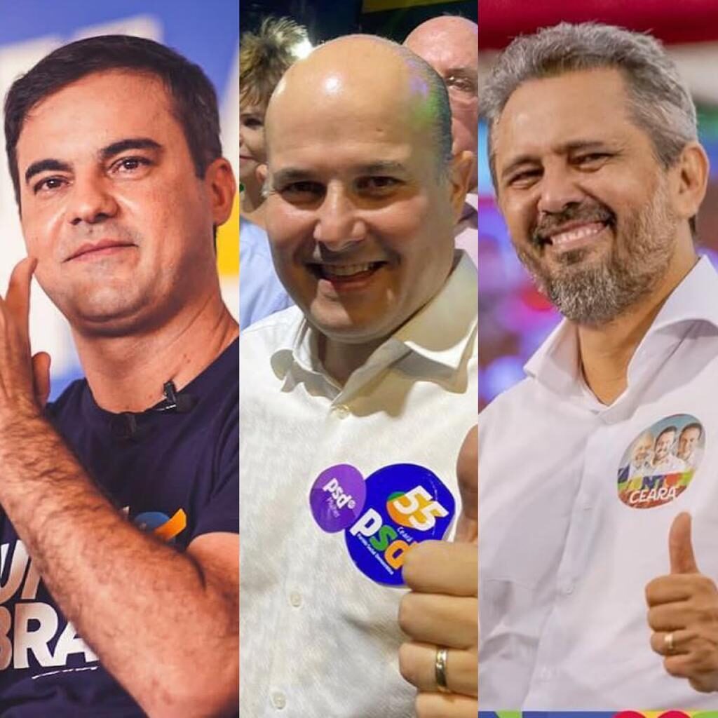 Capitão Wagner, Roberto Cláudio e Elmano Freitas
