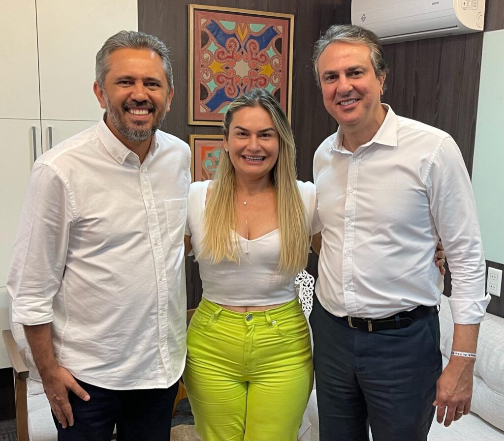 Elmano e Camilo conseguiram, até o momento, o apoio de 113 prefeitos no Ceará. (Foto: reprodução/Instagram)