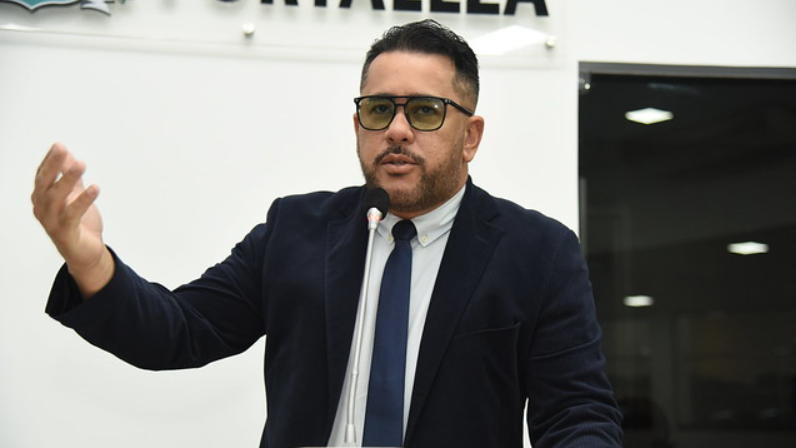 Vereador Márcio Martins. (Foto: reprodução/Câmara Municipal)