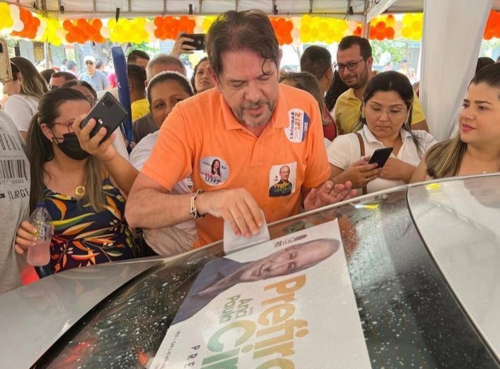 Cid faz campanha para Ciro em Sobral em 2022