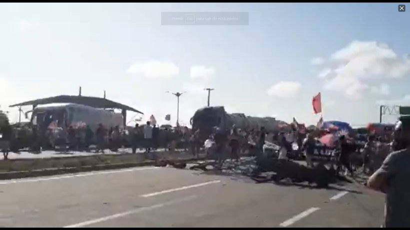 Protesto bloqueia rodovias do Ceará na manhã desta segunda