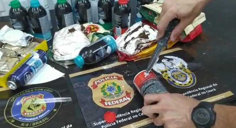 Casal amazonense é preso no Aeroporto de Fortaleza embarcando com cocaína