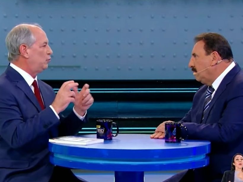Ciro fala no programa do Ratinho que “se você deixar, o PT bate sua carteira”