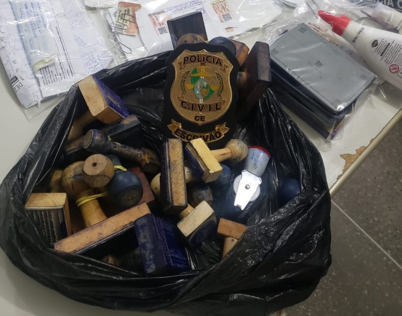 Idoso é preso por falsificar documentos de cartórios em Fortaleza