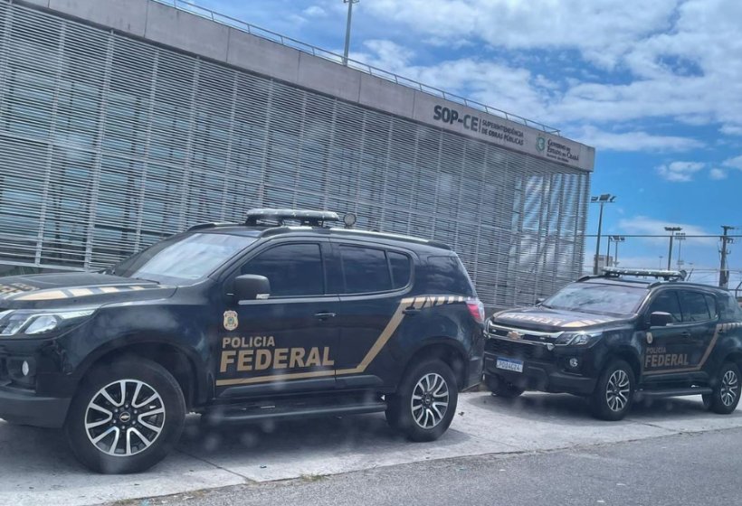 PF faz operação para investigar gastos do Governo do Ceará a favor de Elmano e Camilo