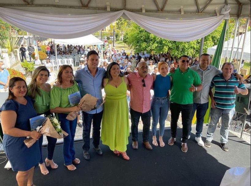 Vice-prefeito de Pacatuba é homenageado na abertura da Semana Cívica