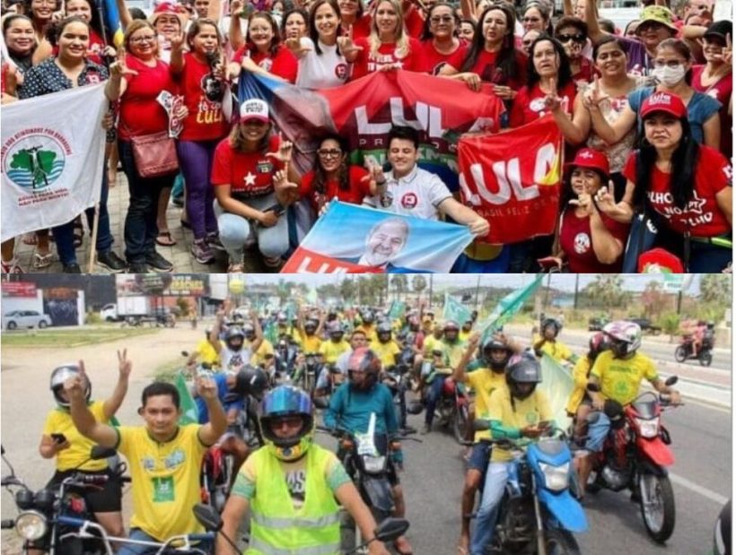 Líderes do PL e PT participam de atividades no último dia de campanha para o 2º turno